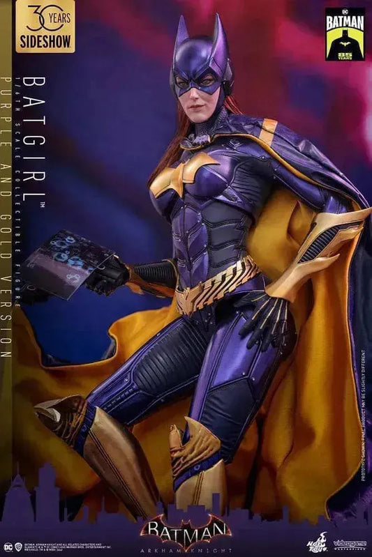 Batman Arkham Knight Videogame Masterpiece 1/6 Batgirl (Purple and Gold Version) Exclusive 30 cm HOT TOYS - Smalltinytoystore