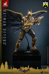 Batman Arkham Knight Videogame Masterpiece 1/6 Batman Beyond (Black & Gold Version) HOT TOYS - Smalltinytoystore