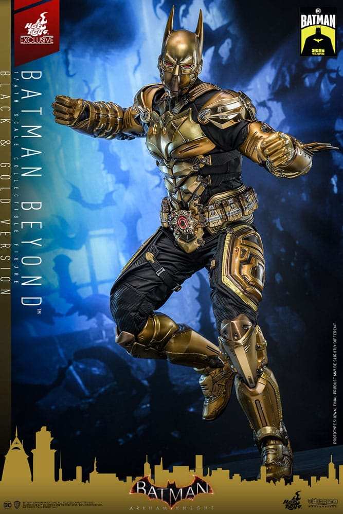 Batman Arkham Knight Videogame Masterpiece 1/6 Batman Beyond (Black & Gold Version) HOT TOYS - Smalltinytoystore