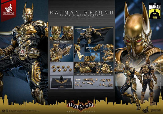 Batman Arkham Knight Videogame Masterpiece 1/6 Batman Beyond (Black & Gold Version) HOT TOYS - Smalltinytoystore