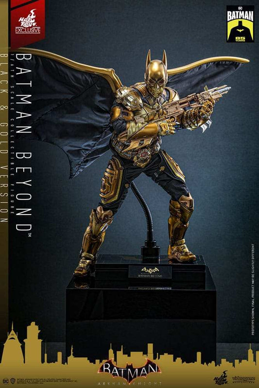 Batman Arkham Knight Videogame Masterpiece 1/6 Batman Beyond (Black & Gold Version) HOT TOYS - Smalltinytoystore