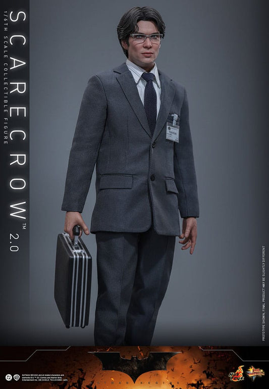 Batman Begins Movie Masterpiece Actionfigur 1/6 Scarecrow 2.0 HOT TOYS - Smalltinytoystore