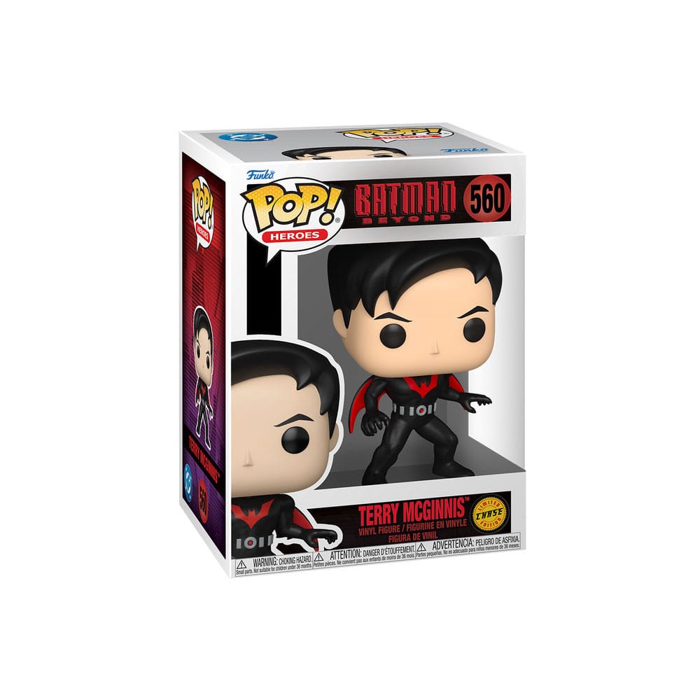 Batman Beyond POP! Vinyl Figur Terry McGuinnes w/CH 9 cm Sortiment (6) - Smalltinytoystore