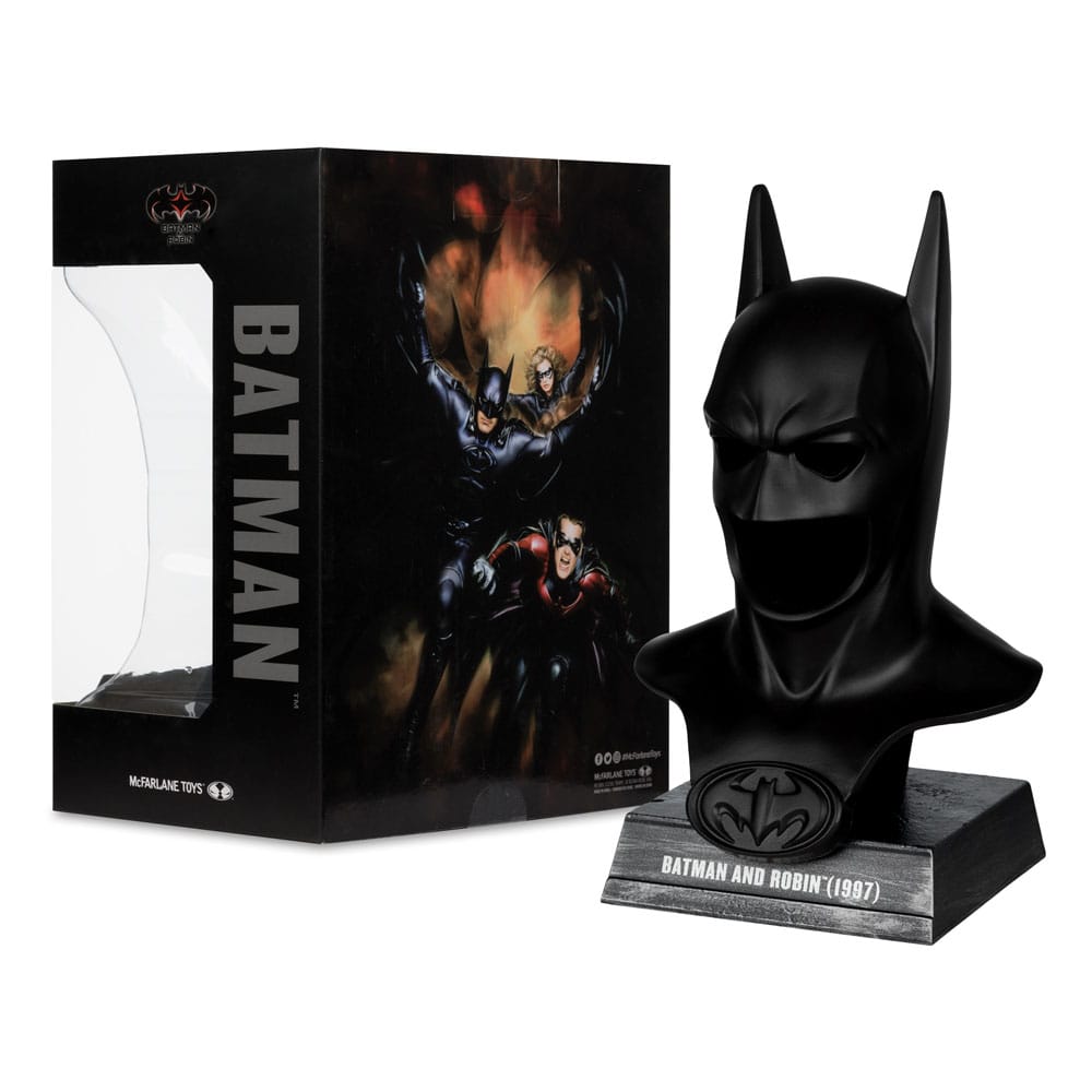 Batman DC Direct Mini-Replik 1/3 Batman Maske (Batman & Robin) 19 cm - Smalltinytoystore