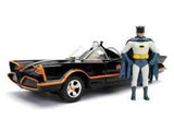 Batman Diecast Modell 1/24 1966 Classic TV Series Batmobil mit Figur - Smalltinytoystore