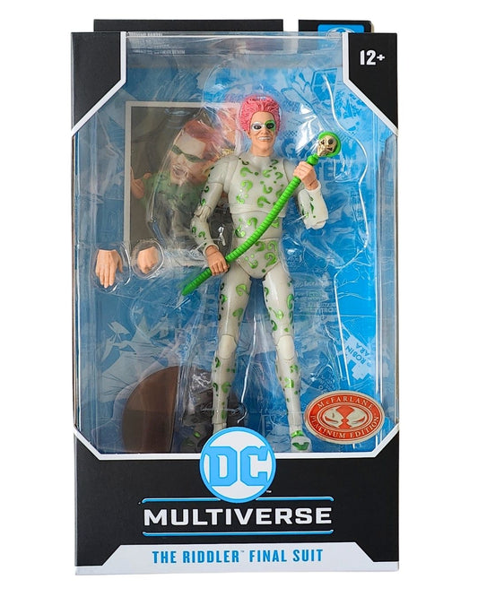 Batman Forever DC Multiverse Actionfigur Riddler (Final Suit) (Chase) 18 cm