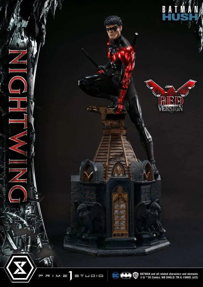 Batman Hush Statue Nightwing Red Version 87 cm - Smalltinytoystore