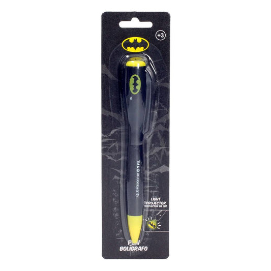 Batman Kugelschreiber mit Leuchtfunktion Logo - Smalltinytoystore