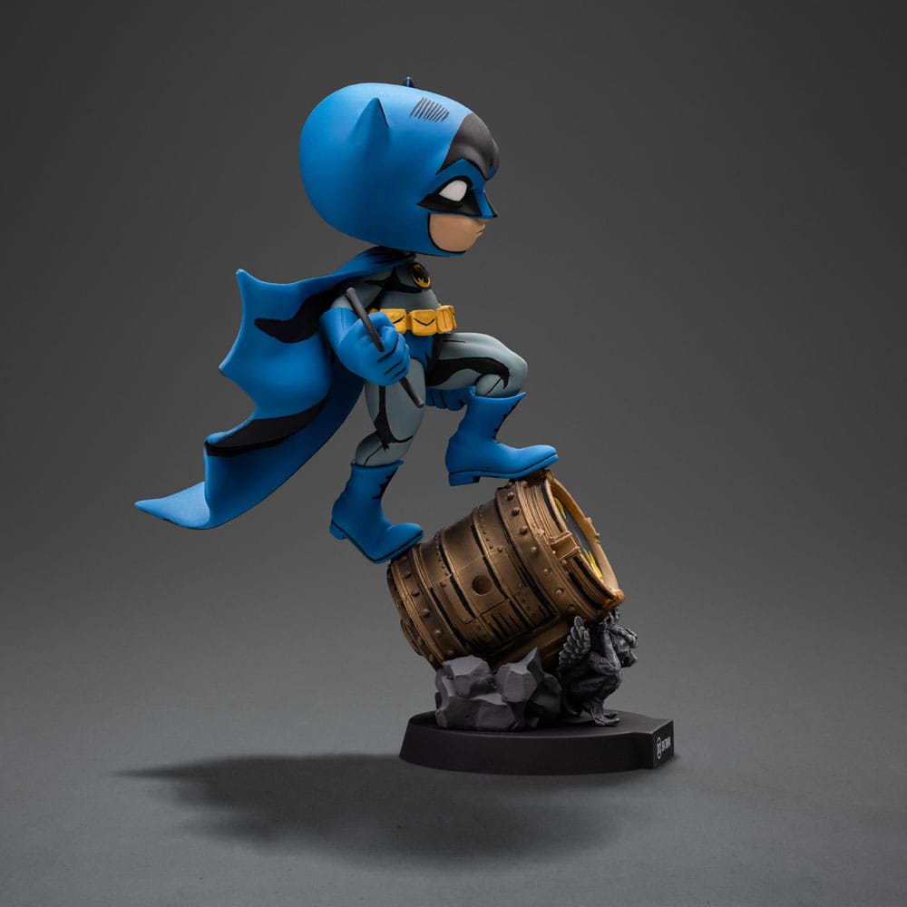 Batman Mini Co. PVC Figur Batman on Bat-Signal (Blue Variant) 19 cm - Smalltinytoystore
