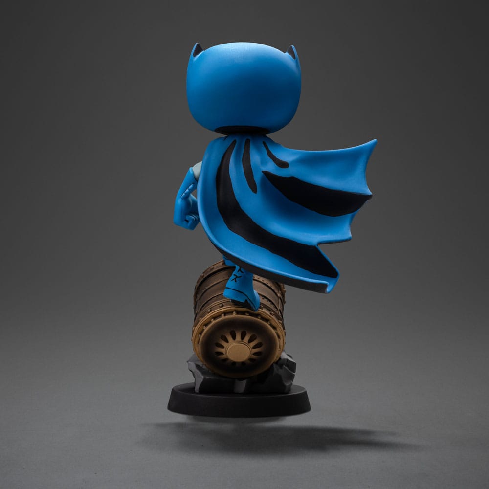 Batman Mini Co. PVC Figur Batman on Bat-Signal (Blue Variant) 19 cm - Smalltinytoystore