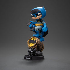 Batman Mini Co. PVC Figur Batman on Bat-Signal (Blue Variant) 19 cm - Smalltinytoystore