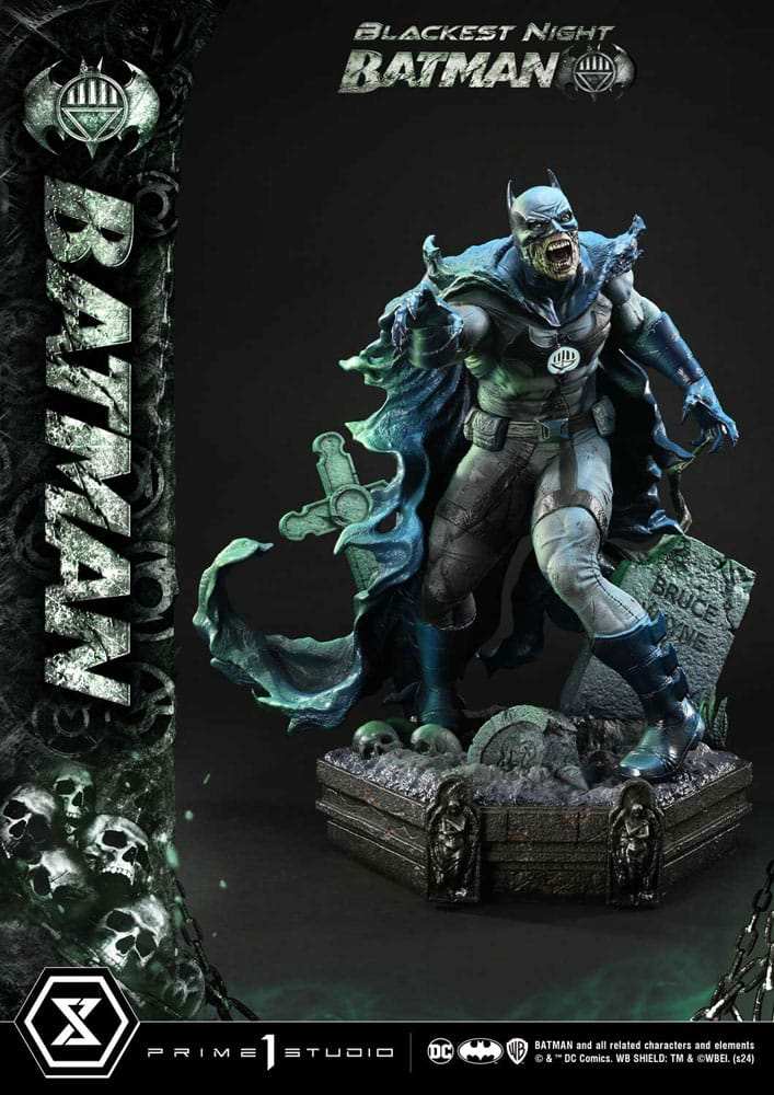 Batman Premium Masterline Series Statue Batman Blackest Night Version 45 cm - Smalltinytoystore
