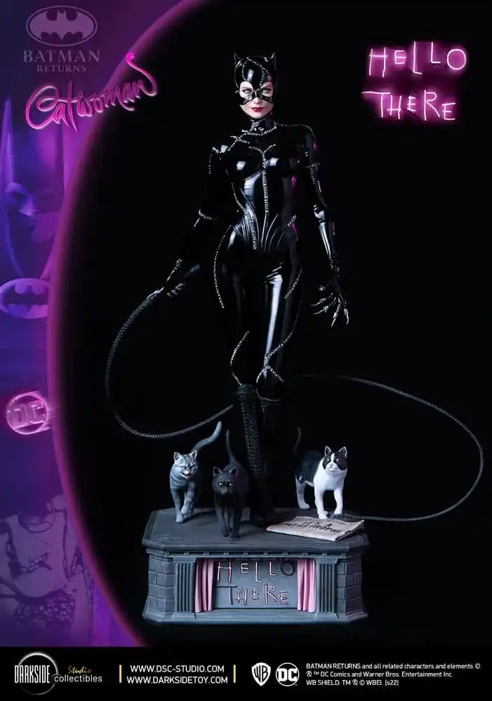Batman Returns QS Series Statue 1/4 Catwoman 30th Anniversary Edition 54 cm - Smalltinytoystore