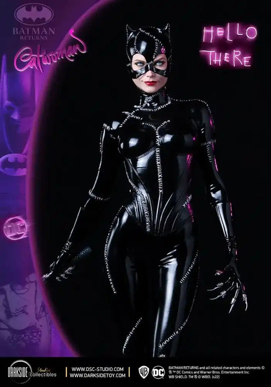 Batman Returns QS Series Statue 1/4 Catwoman 30th Anniversary Edition 54 cm - Smalltinytoystore