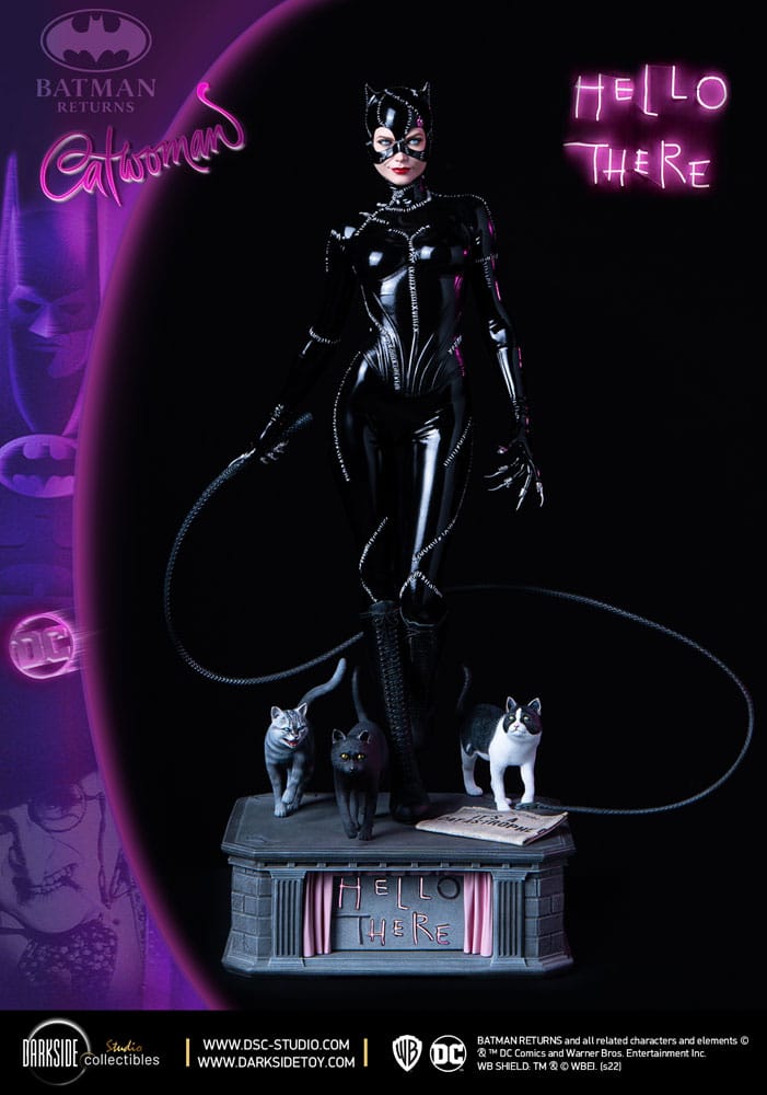 Batman Returns QS Series Statue 1/4 Catwoman 30th Anniversary Edition 54 cm - Smalltinytoystore