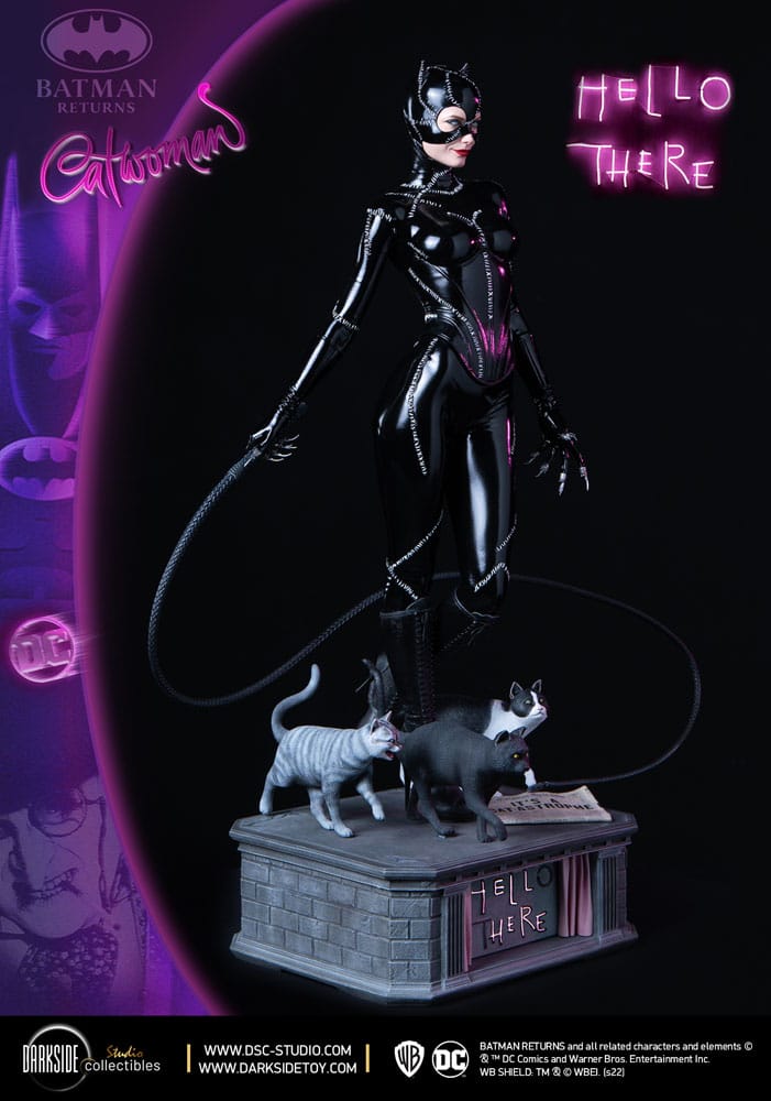 Batman Returns QS Series Statue 1/4 Catwoman 30th Anniversary Edition 54 cm - Smalltinytoystore