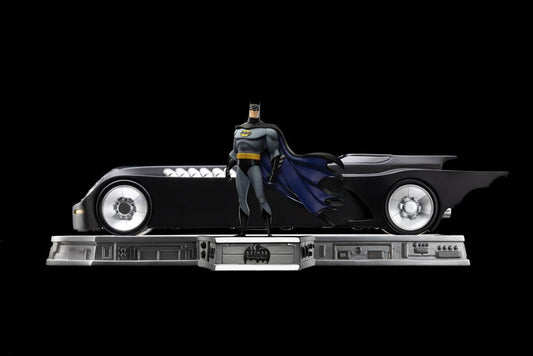 Batman The Animated Series (1992) Art Scale Set Deluxe 1/10 Batman and Batmobile 24 cm - Smalltinytoystore