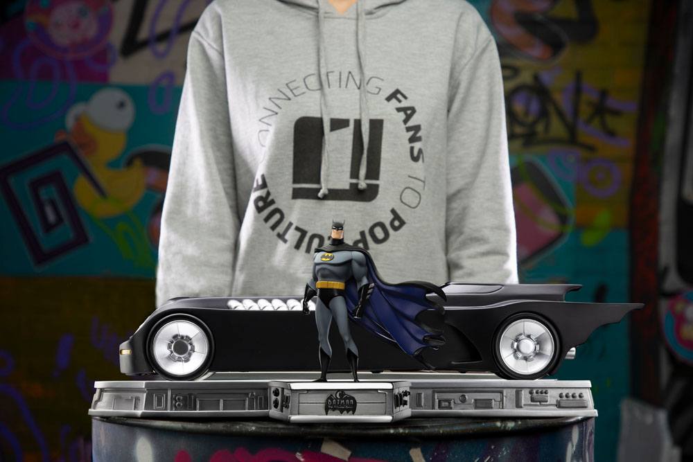 Batman The Animated Series (1992) Art Scale Set Deluxe 1/10 Batman and Batmobile 24 cm - Smalltinytoystore