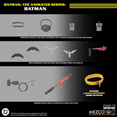 Batman: The Animated Series Actionfigur 1/12 Batman 17 cm - Smalltinytoystore