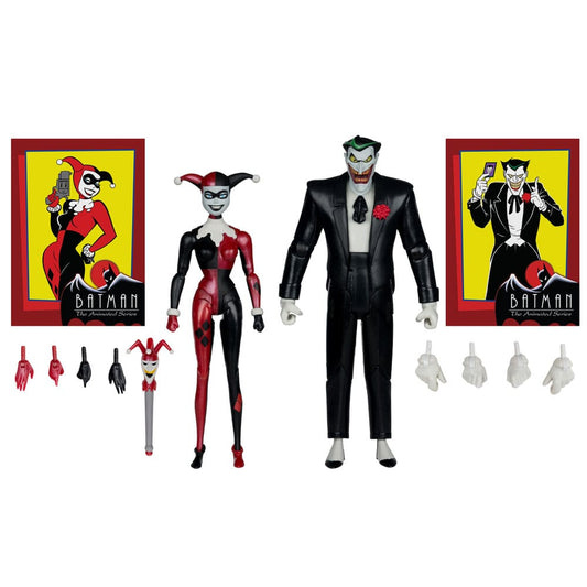 Batman: The Animated Series DC Direct Actionfiguren Harley Quinn & The Joker (Mad Love) (Gold Label) 18 cm - Smalltinytoystore