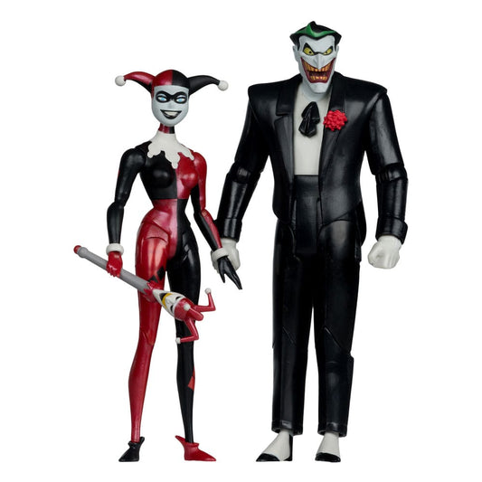 Batman: The Animated Series DC Direct Actionfiguren Harley Quinn & The Joker (Mad Love) (Gold Label) 18 cm - Smalltinytoystore