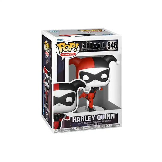 Batman: The Animated Series POP! Animation Vinyl Figur Harley Quinn 9 cm - Smalltinytoystore