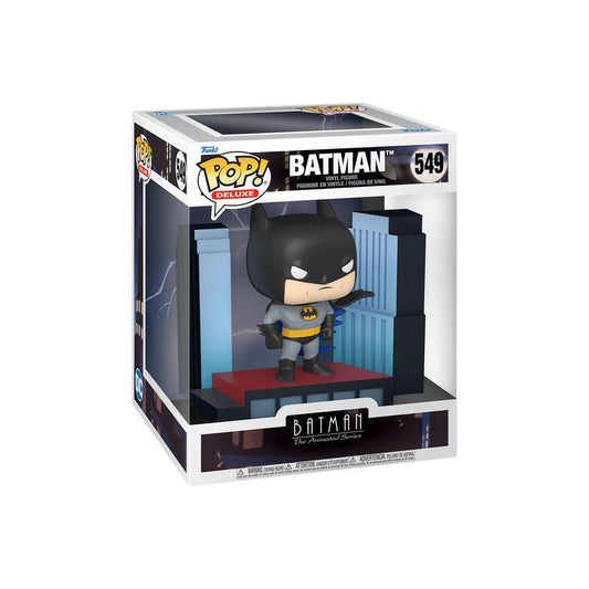 Batman The Animated Series POP! Deluxe Vinyl Figur Batman on Rooftop 9 cm - Smalltinytoystore