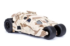 Batman The Dark Knight Diecast Modell 1/24 2008 Batmobile Camo mit Figur - Smalltinytoystore