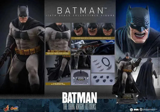 Batman: The Dark Knight Returns Comic Masterpiece Actionfigur 1/6 Batman 32 cm HOT TOYS - Smalltinytoystore