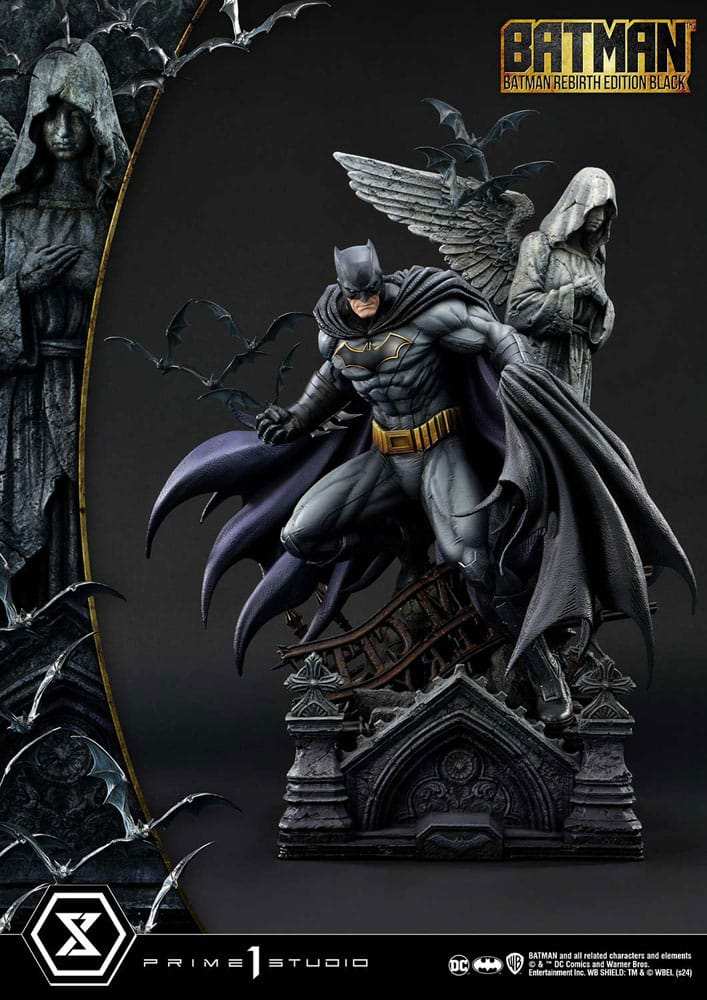 Batman Ultimate Premium Masterline Series Statue 1/4 Batman Rebirth Edition Black 71 cm - Smalltinytoystore