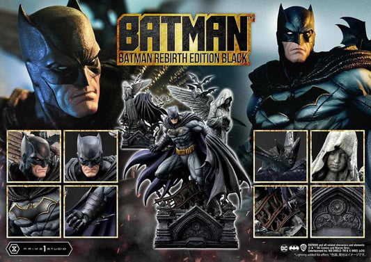 Batman Ultimate Premium Masterline Series Statue 1/4 Batman Rebirth Edition Black 71 cm - Smalltinytoystore
