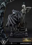 Batman Ultimate Premium Masterline Series Statue 1/4 Batman Rebirth Edition Black Deluxe Bonus Version 71 cm - Smalltinytoystore