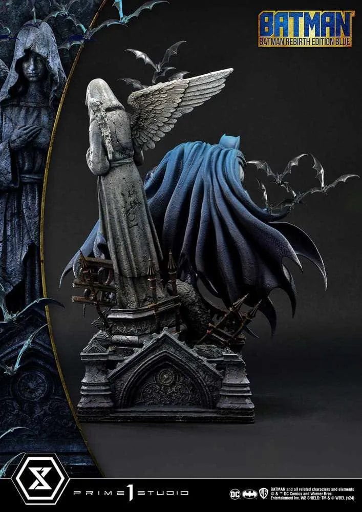 Batman Ultimate Premium Masterline Series Statue 1/4 Batman Rebirth Edition Blue 71 cm - Smalltinytoystore