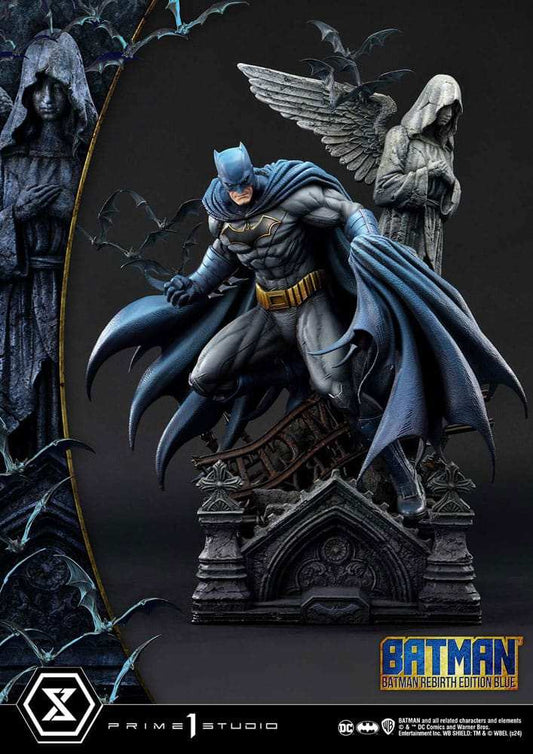 Batman Ultimate Premium Masterline Series Statue 1/4 Batman Rebirth Edition Blue 71 cm - Smalltinytoystore
