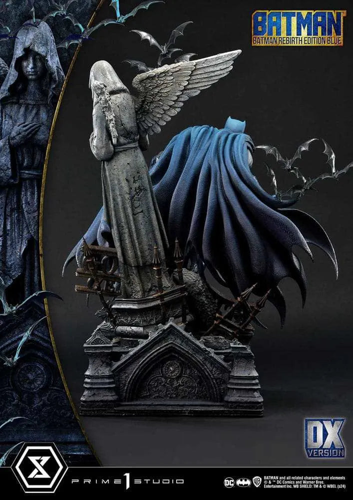 Batman Ultimate Premium Masterline Series Statue 1/4 Batman Rebirth Edition Blue Deluxe Version 71 cm - Smalltinytoystore