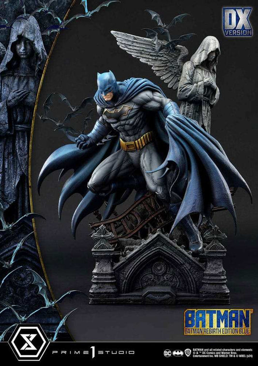 Batman Ultimate Premium Masterline Series Statue 1/4 Batman Rebirth Edition Blue Deluxe Version 71 cm - Smalltinytoystore