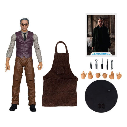 Batman v Superman: Dawn of Justice DC Multiverse Actionfigur Alfred Pennyworth 18 cm - Smalltinytoystore