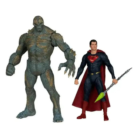 Batman v Superman Dawn of Justice DC Multiverse Mega Actionfiguren 2er-Pack Doomsday & Superman - Smalltinytoystore