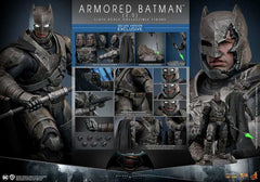 Batman v Superman Dawn of Justice Movie Masterpiece 1/6 Armored Batman 2.0 (Deluxe Version) 33 cm HOT TOYS - Smalltinytoystore