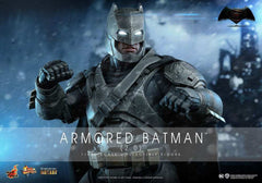 Batman v Superman Dawn of Justice Movie Masterpiece 1/6 Armored Batman 2.0 HOT TOYS - Smalltinytoystore