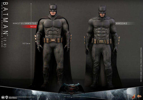 Batman v Superman Dawn of Justice Movie Masterpiece Actionfigur 1/6 Batman 2.0 32 cm - Smalltinytoystore