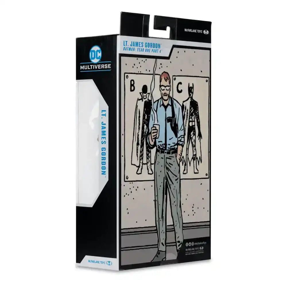 Batman Year One (Part 4) DC Multiverse Actionfigur Lt. James Gordon (Gold Label) 18 cm - Smalltinytoystore