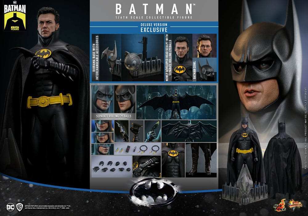 Batmans Rückkehr Movie Masterpiece 1/6 Batman (Deluxe Version) HOT TOYS - Smalltinytoystore