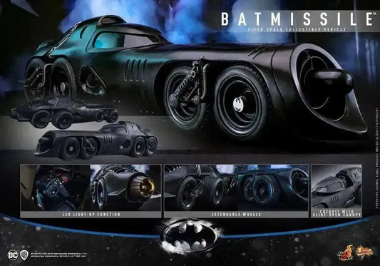 Batmans Rückkehr Movie Masterpiece Fahrzeug 1/6 Batmissile 109 cm HOT TOYS - Smalltinytoystore