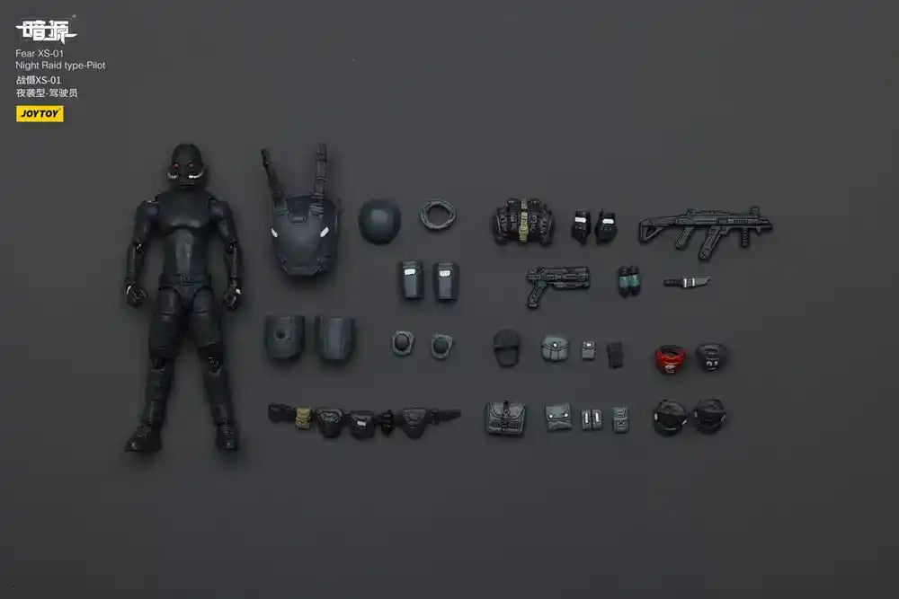 Battle For the Stars Actionfigur Fear XS-01 Night Raid type-Pilot 12 cm - Smalltinytoystore