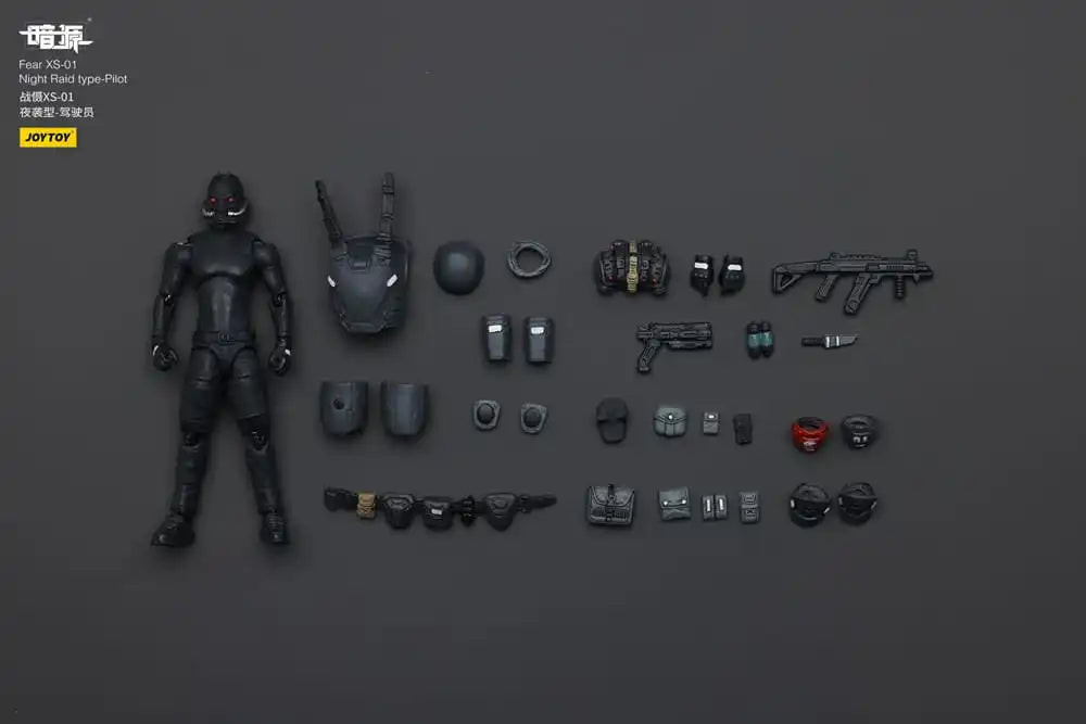 Battle For the Stars Actionfigur Fear XS-01 Night Raid type-Pilot 12 cm - Smalltinytoystore