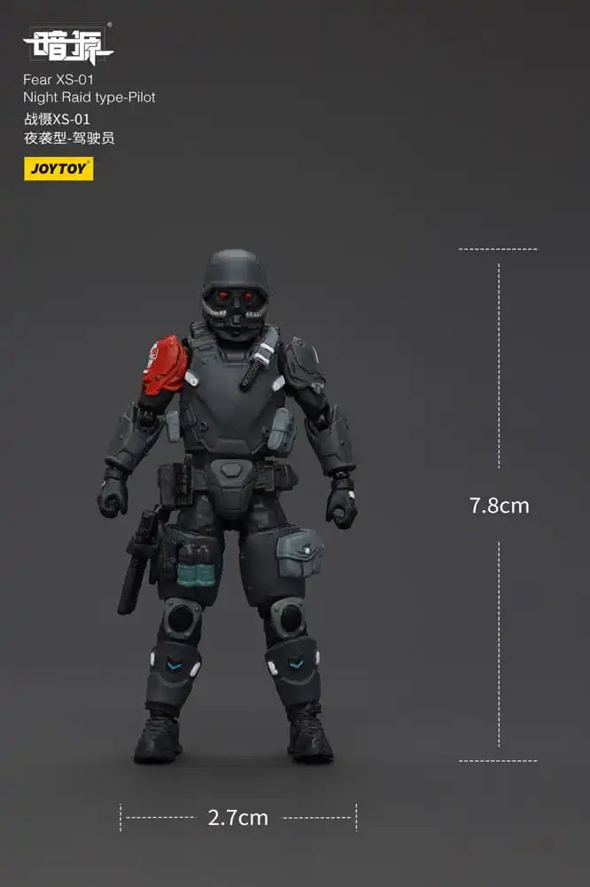 Battle For the Stars Actionfigur Fear XS-01 Night Raid type-Pilot 12 cm - Smalltinytoystore