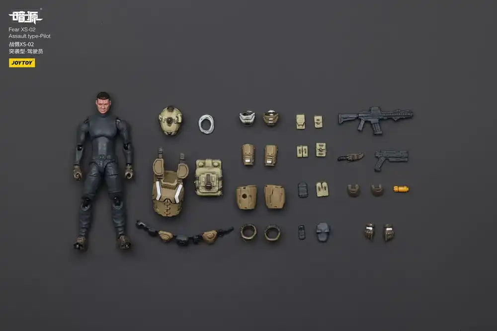 Battle For the Stars Actionfigur Fear XS-02 Assault type-Pilot 12 cm - Smalltinytoystore