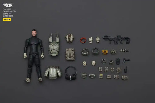 Battle For the Stars Actionfigur Fear XS-03 Tactical type-Pilot 12 cm - Smalltinytoystore