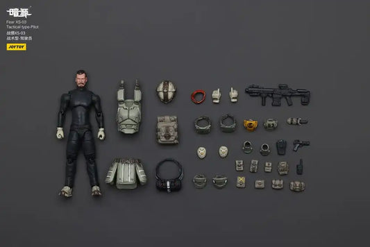 Battle For the Stars Actionfigur Fear XS-03 Tactical type-Pilot 12 cm - Smalltinytoystore